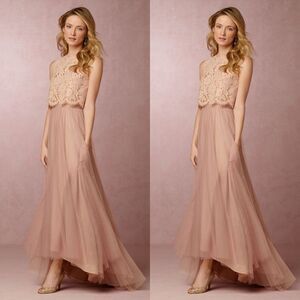 Anthropologie BHLDN Monique Lhuillier Petal Skirt